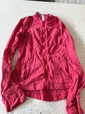 Pink Zip-Up Active Jacket